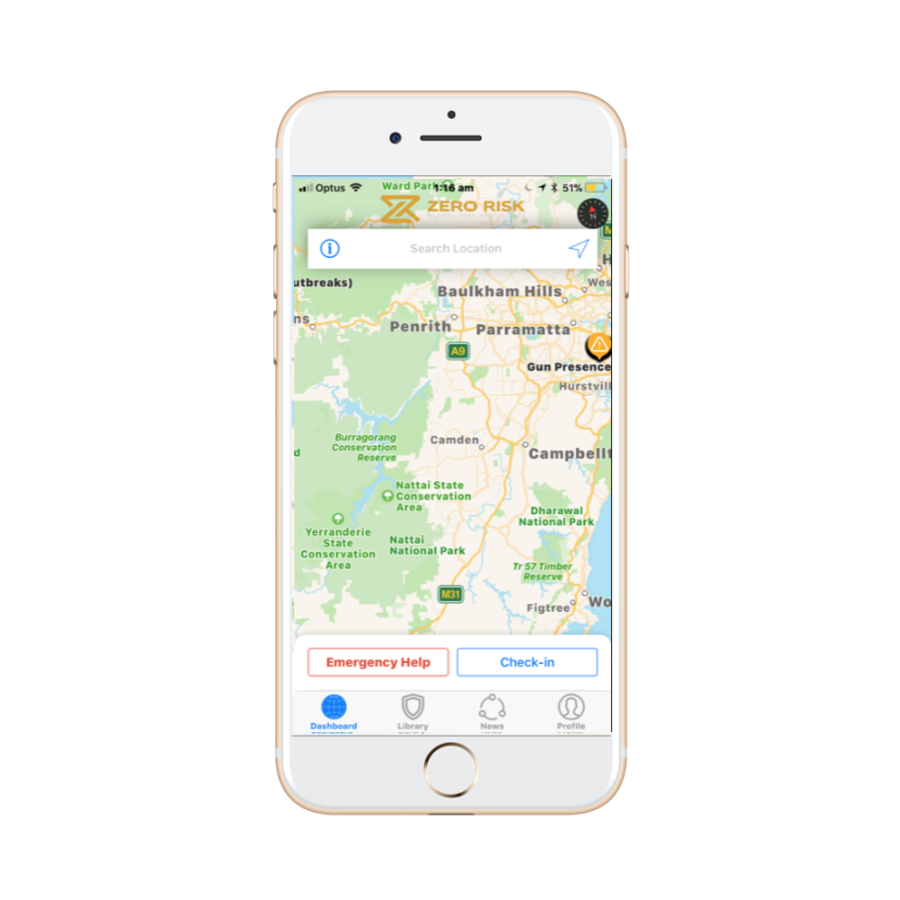 Travel app (SecApp)